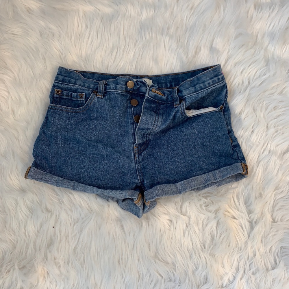 F21 Denim Highwasted  Shorts